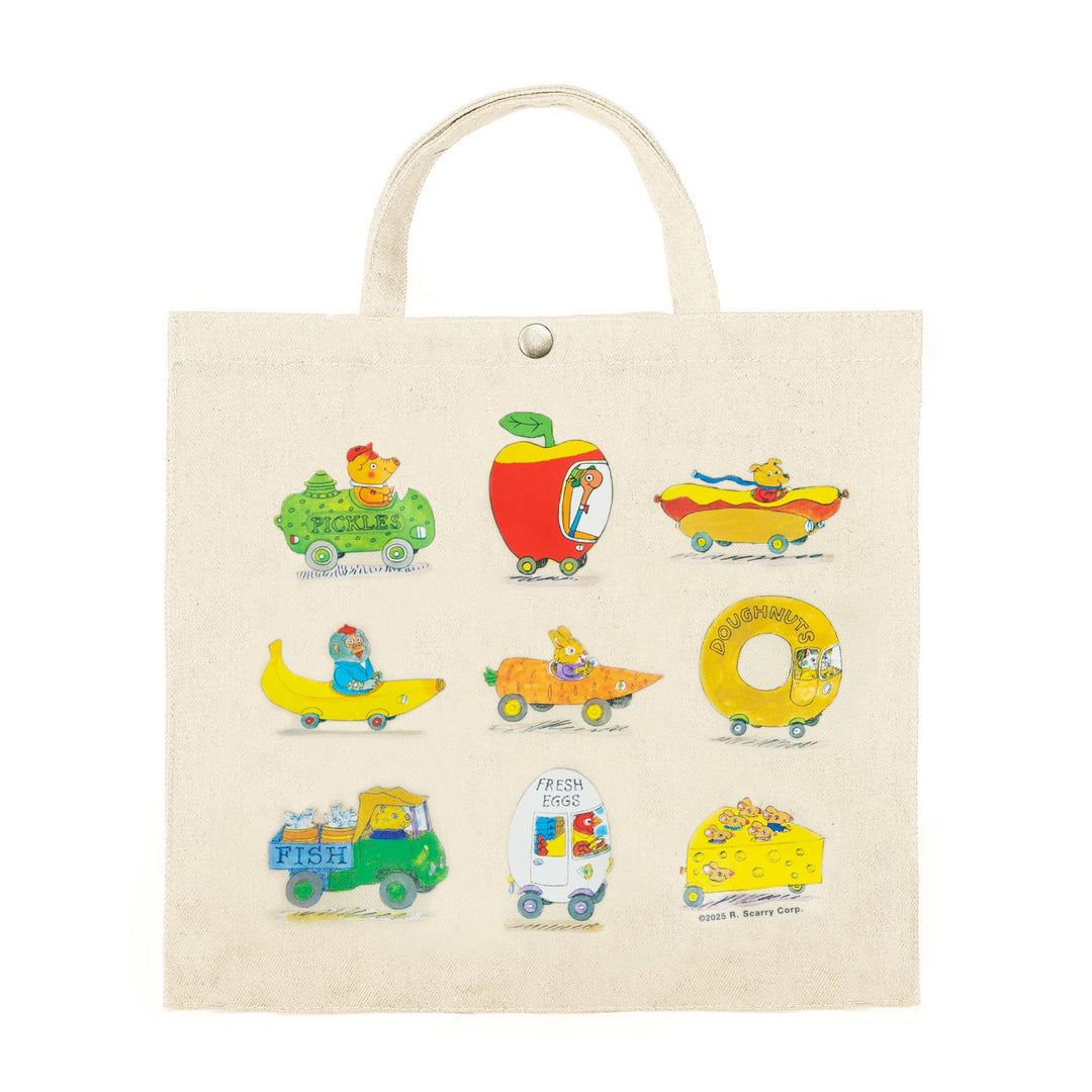 3P4 x Richard Scarry® - Busy Town Market Tote SC652