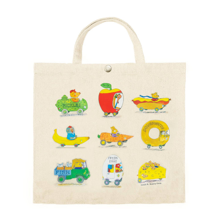 3P4 x Richard Scarry® - Busy Town Market Tote SC652