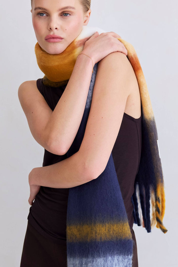 The Stockholm Scarf - 100% Recycled - Midnight Summer - FW26