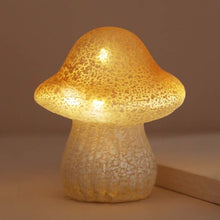 Load image into Gallery viewer, Medium Neutral Glass Mushroom Light