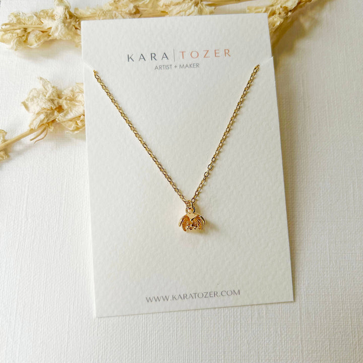 Dainty Floral Necklace KT08