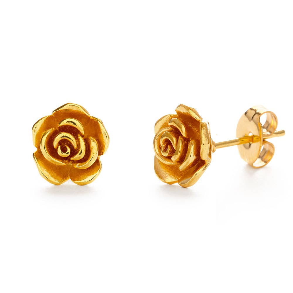 Rose Stud Earrings 25RSE