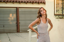 Load image into Gallery viewer, T3371ST DYE AND WASH CABLE KNITTED TOP