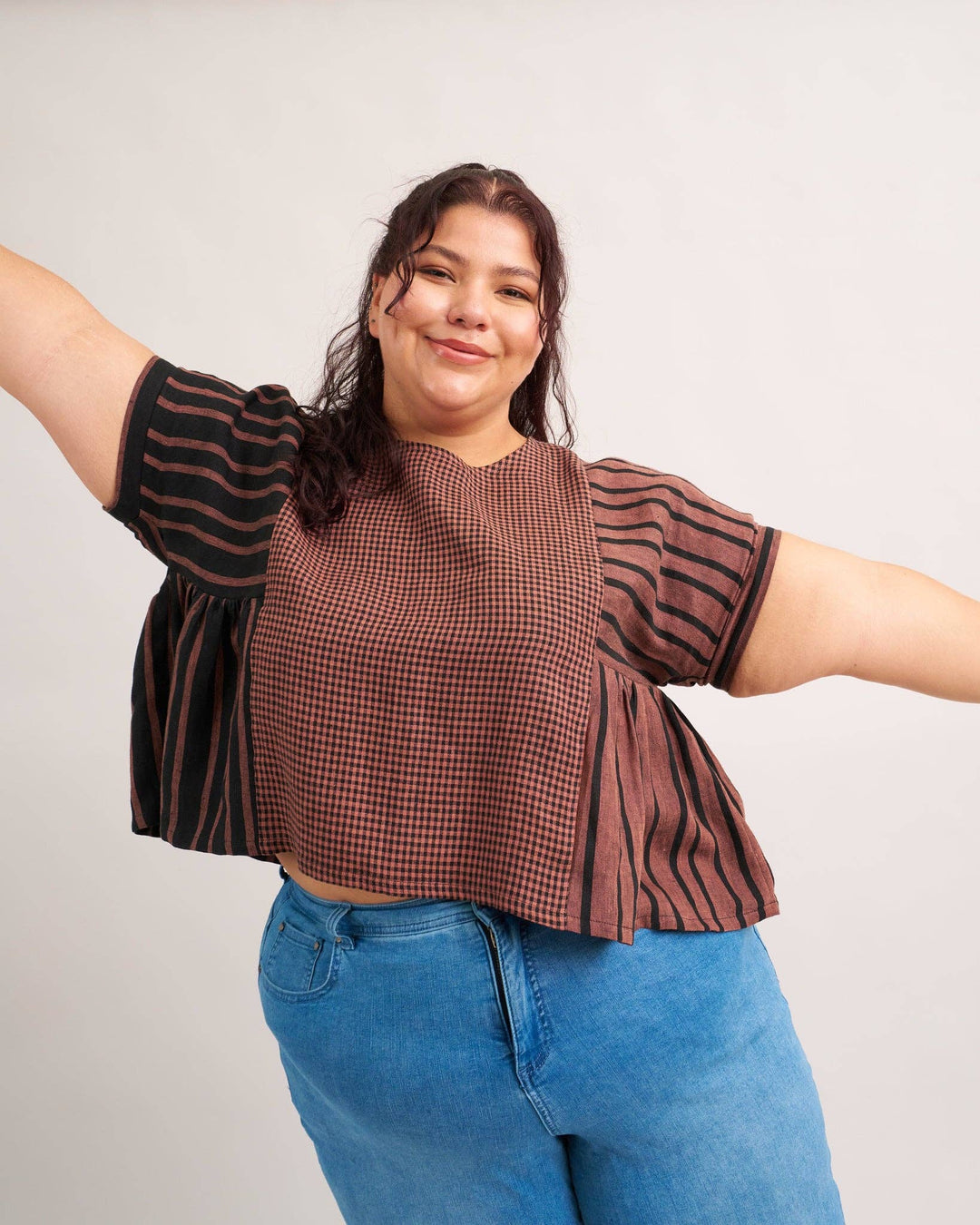 Collage Gather Top Printed Sewing Pattern