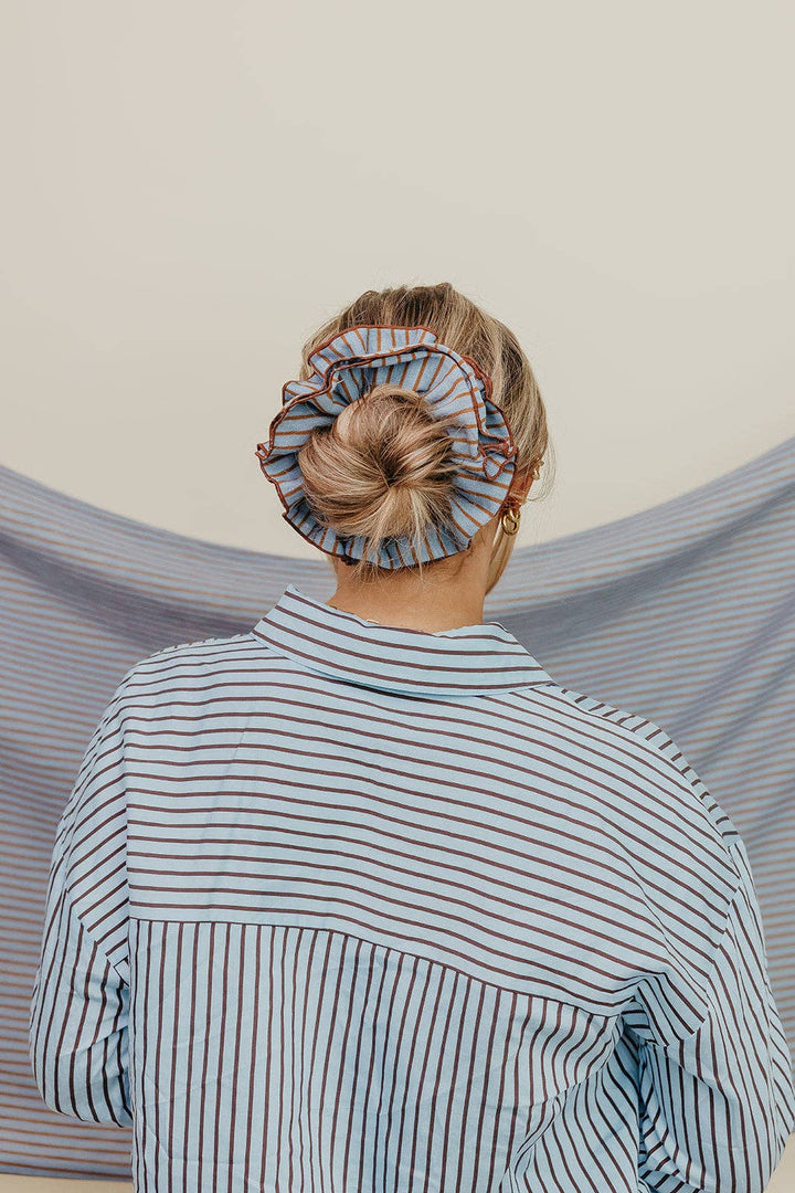 STRIPED CORSET SCRUNCHIE KX17