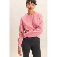 Load image into Gallery viewer, Cropped Crewneck Sweatshirt HYF11