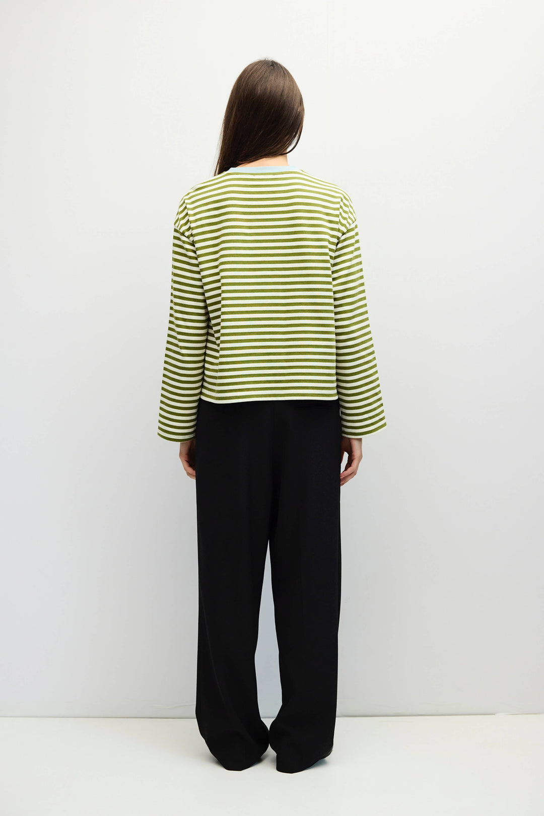 The Jessie Top | Striped Long Sleeve T-Shirt A674