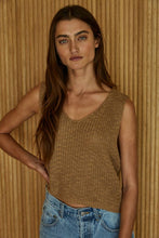 Load image into Gallery viewer, W2010 | Knit Sweater Cotton Acrylic V-Neck Vest Top