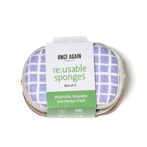 Reusable sponge - lilac