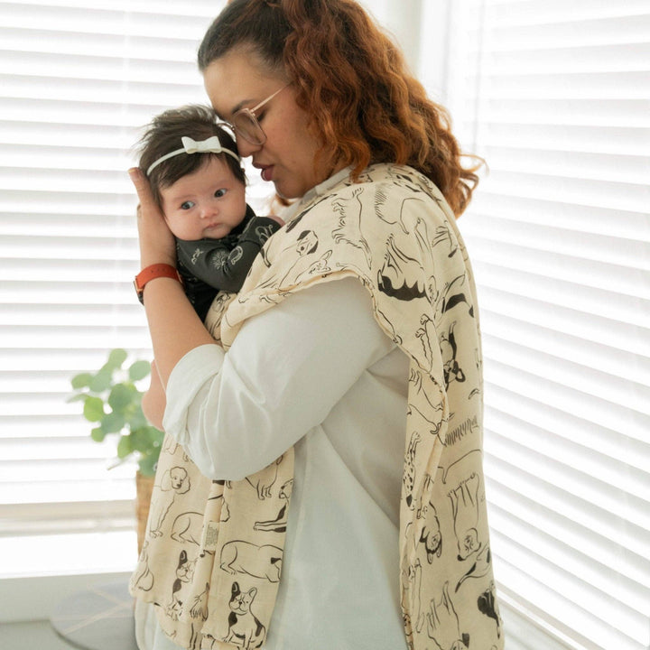 Good Dog Muslin Swaddle Blanket EL22