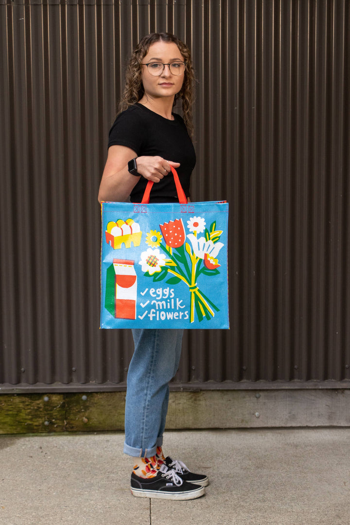 Eggs Milk Flowers Shopper