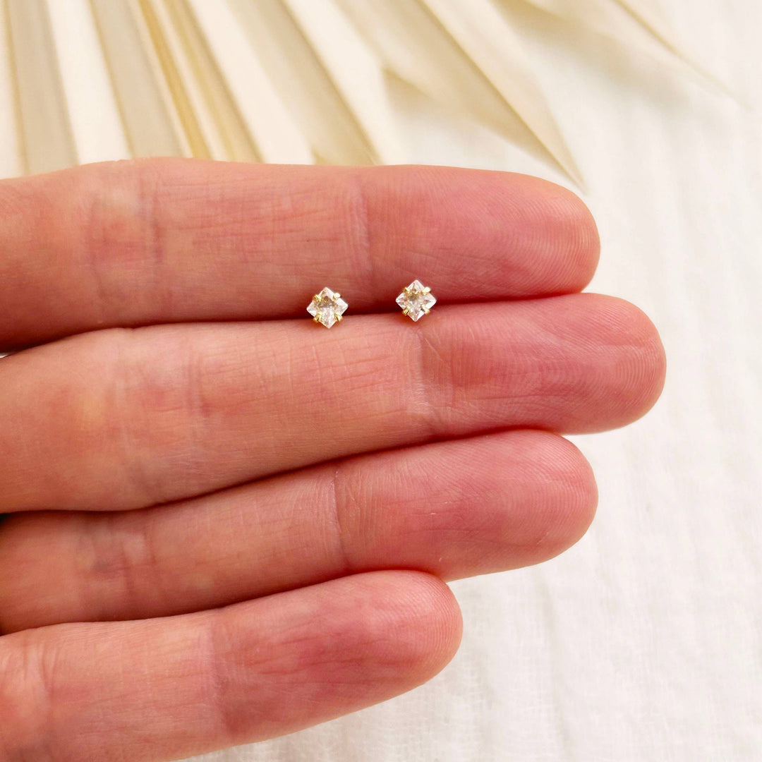 Dainty CZ Diamond Stacking Set 