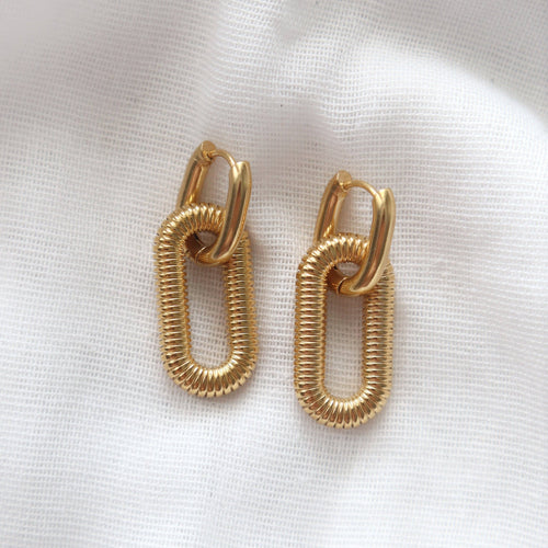 Ivy Drop Earrings | Statement Earrings JJ202