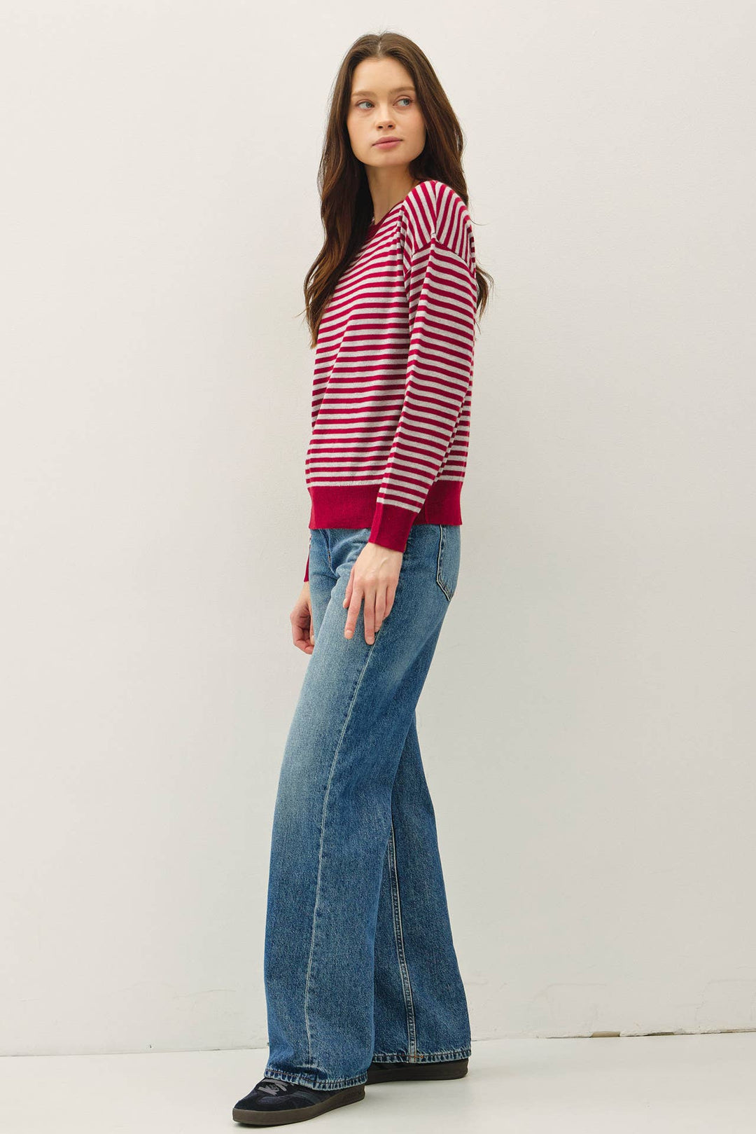 WOOL BLENDED SWEATER