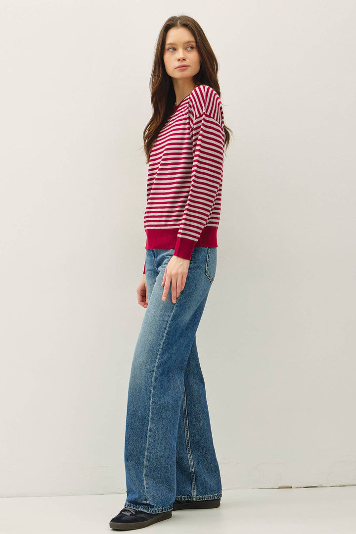 WOOL BLENDED SWEATER