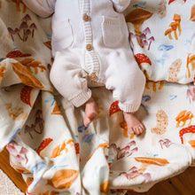 Load image into Gallery viewer, Mushrooms Baby Swaddle CT24