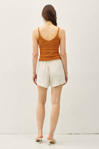 CROCHET KNIT TANK
