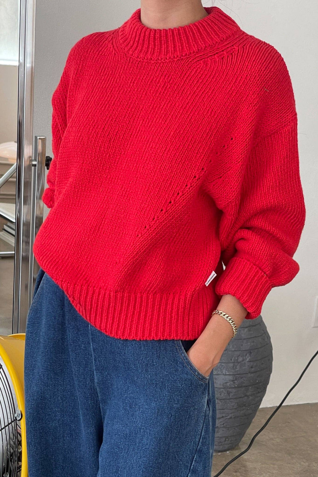 Zoe Cotton Sweater LBS22