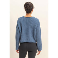 Load image into Gallery viewer, Rolled Edge Sweater HF213