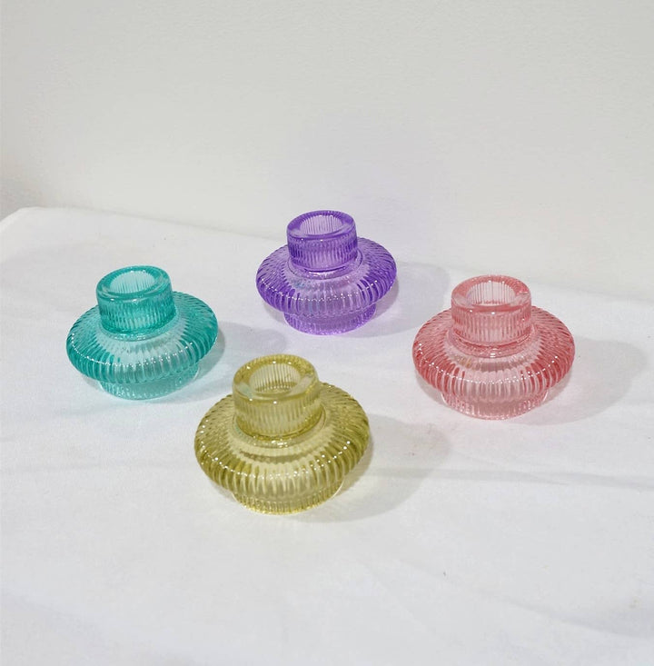 Taper/Tea Light Candlesticks, Stackable/Revers CandleHolders H66