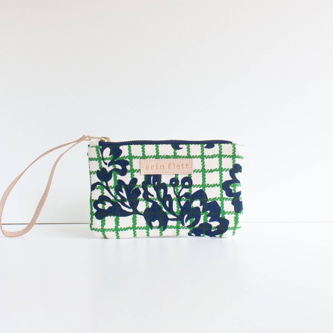 NAVY + KELLY GREEN BETTY WRISTLET EF432