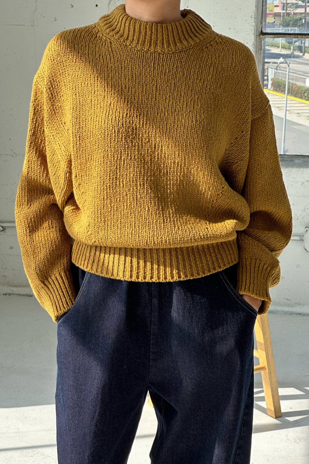 Zoe Cotton Sweater LBS22