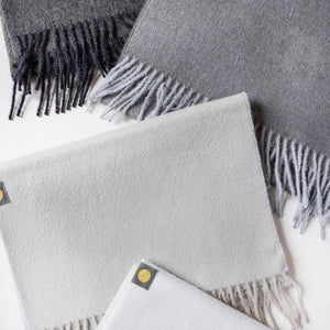 100% Baby Alpaca Scarf - London Fog