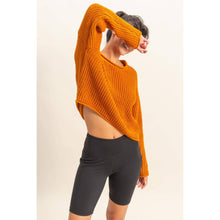 Load image into Gallery viewer, Rolled Edge Sweater HF213