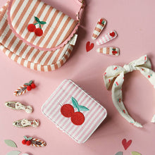 Load image into Gallery viewer, Stripy Cherry Jewellery Box