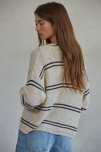 Striped Cardigan