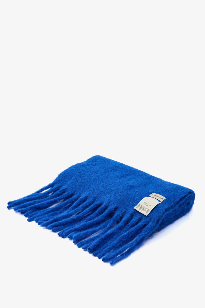 The Reykjavik Scarf with RWS Wool - Electric Blue - FW26