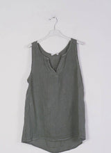 Load image into Gallery viewer, Lea &amp; Luc 100% Linen Tank Top REF. 38009
