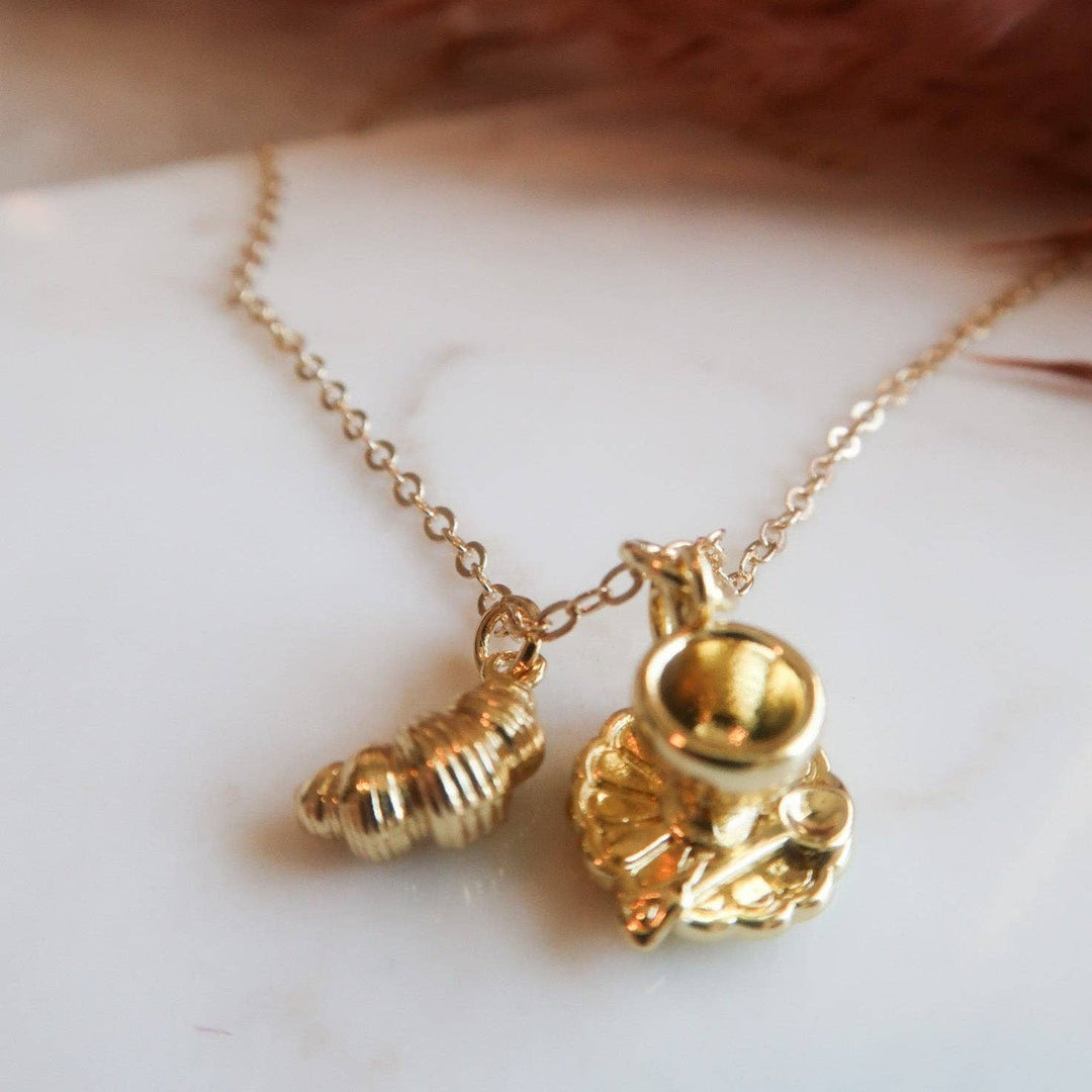 Petit Croissant Necklace