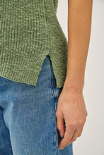Load image into Gallery viewer, LIGHTWEIGHT, KNIT RACERBACK V-NECK TANK