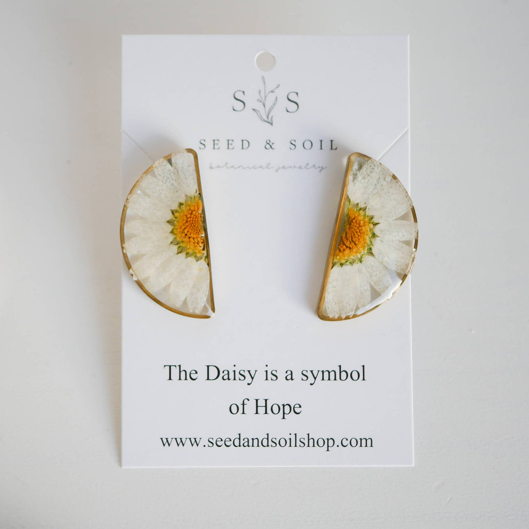 Tiny Teardrop Cameo Studs 120