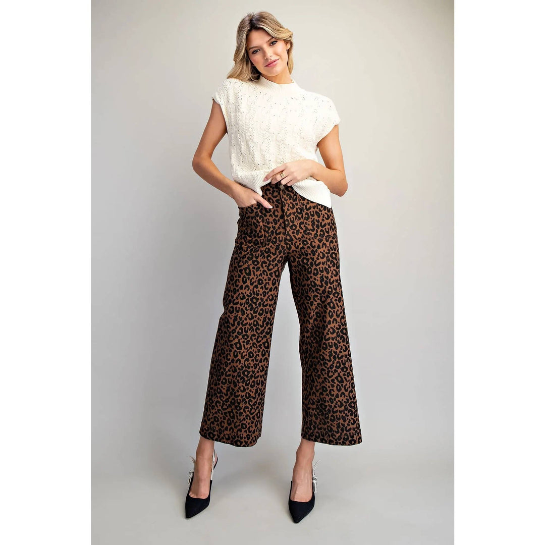 Leopard Printed Pants ST932