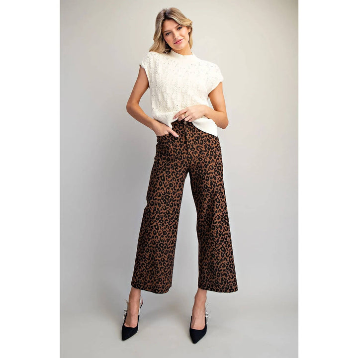 Leopard Printed Pants ST932