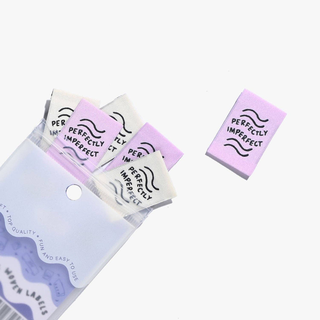 Perfectly Imperfect Woven Labels | Case of 6 Units