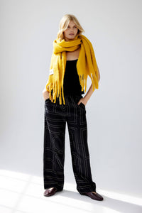 The Stockholm Scarf - 100% Recycled - Frozen Amber