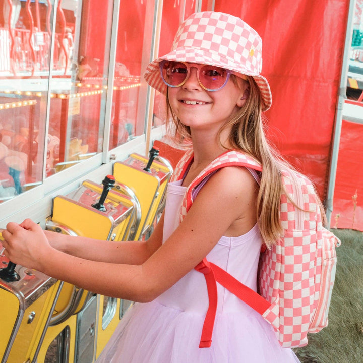 Candy Stripe Reversible Bucket Hat 3-6 Years