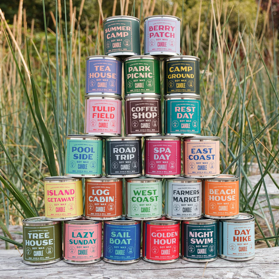 Lazy Sunday Soy Candle - Happy Place Collection