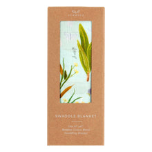 Load image into Gallery viewer, Flora &amp; Fauna Baby Swaddle CT22