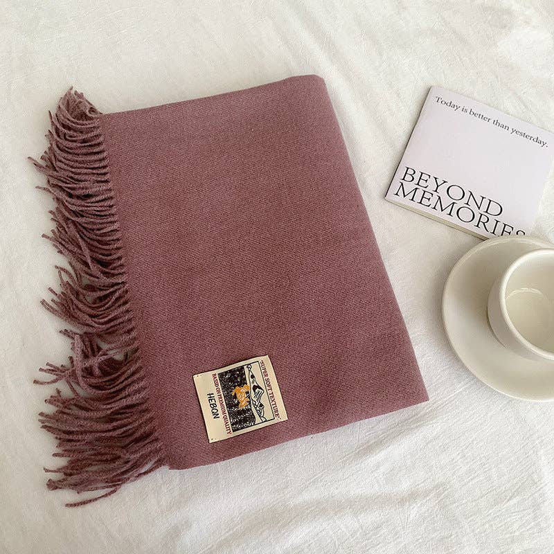Solid Color Soft Touch Scarf for Women