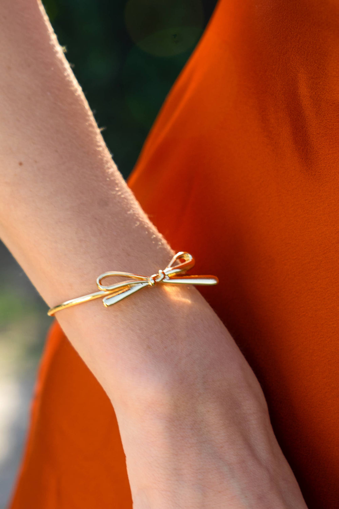 Ballet Core Bow Cuff - 18K Gold Plated PJ776