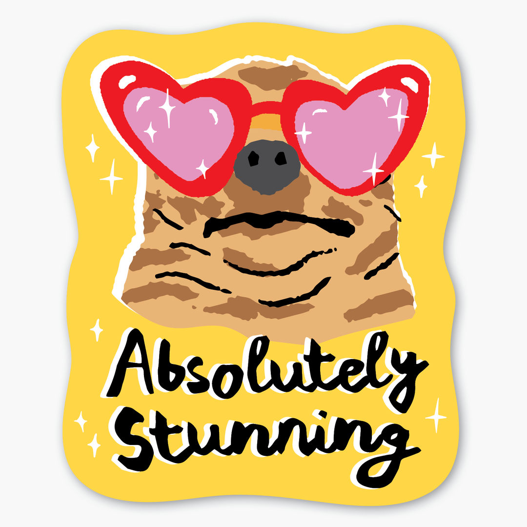 Stunning Dog Sticker PAR