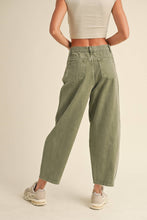 Load image into Gallery viewer, P2891   WASHED BARREL PANTS