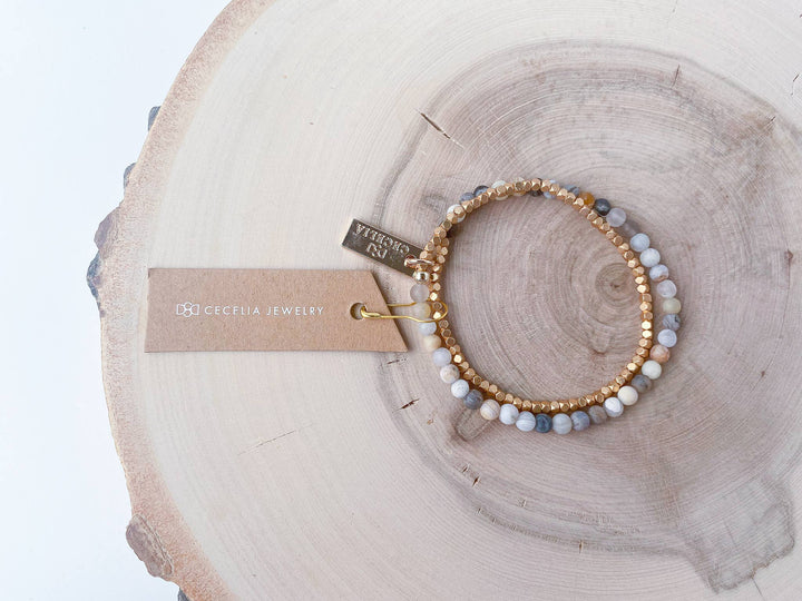 Gemstone Double Wrap