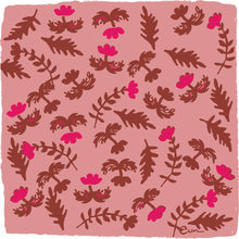 Load image into Gallery viewer, Oak Rose Card Zip with Leather Wristlet