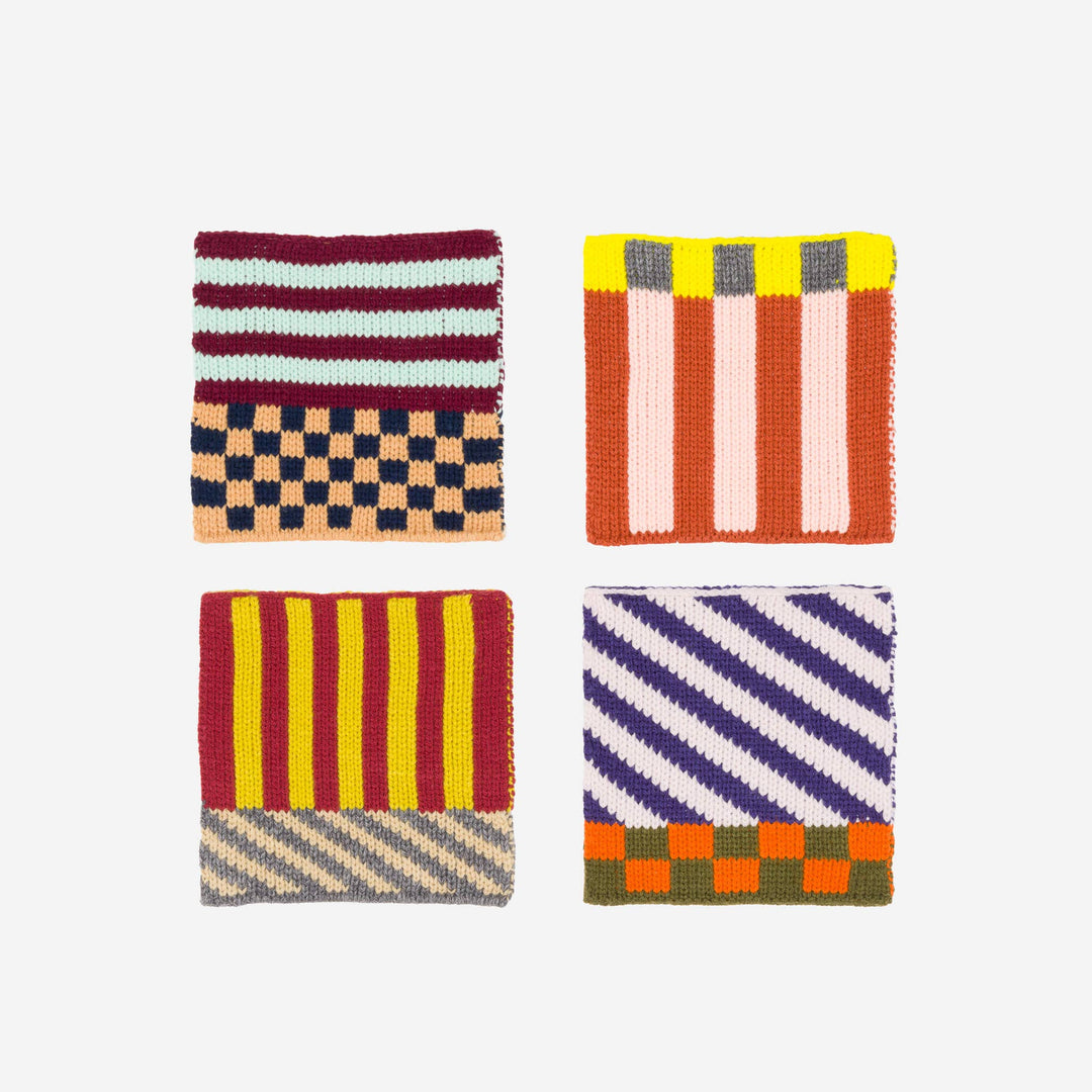 Pattern Patch Coaster Set VR299