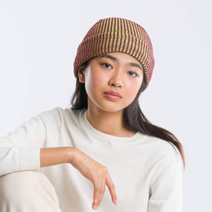 Simple Rib Knit Beanie